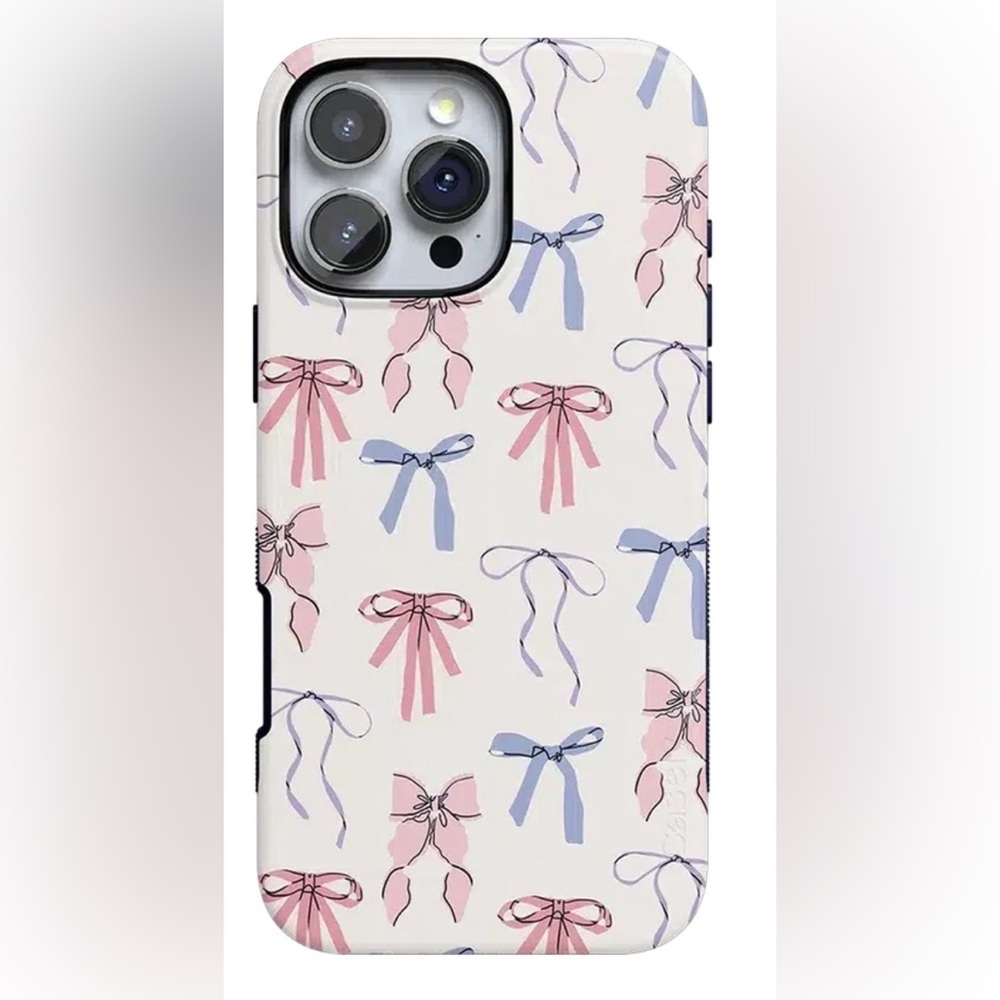 Casely Coquette Girlie Pastel Bow Case for iPhone 15 Pro Max
